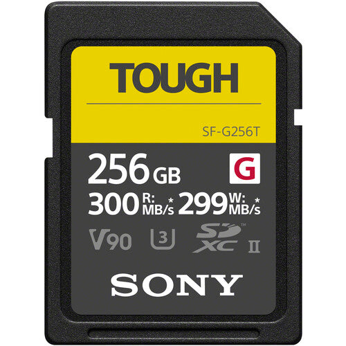 Sony 256GB SF-G Tough Series UHS-II SD Memory Card