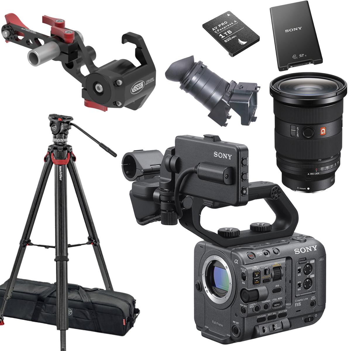 Sony FX6 Cinema Camera Premium Handheld Kit