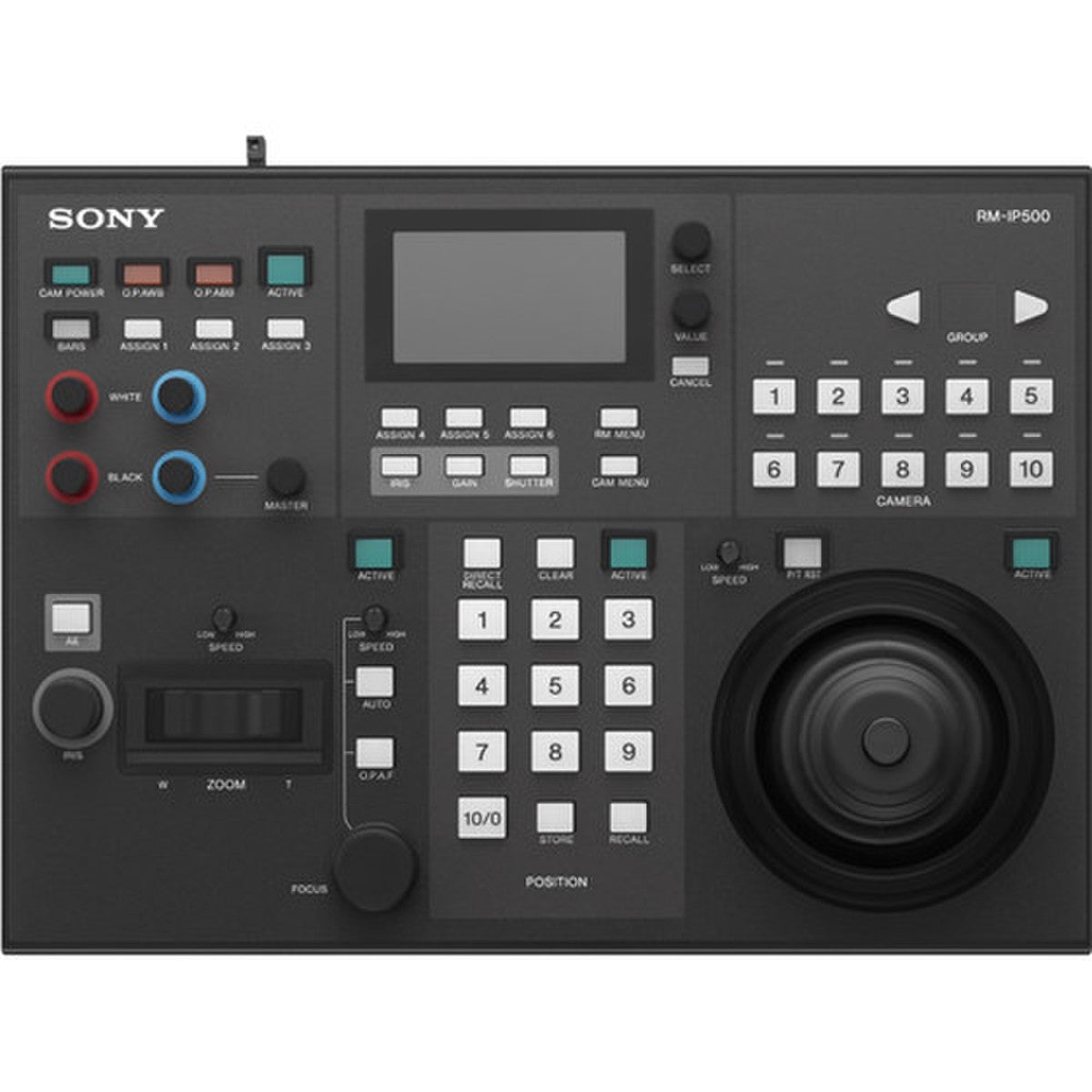 Sony RMIP500 Pro Remote Controller for Select Sony PTZ Cameras with Power Supply