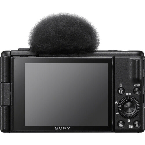 Sony ZV-1F Vlogging Camera with Directional Mic (Black)