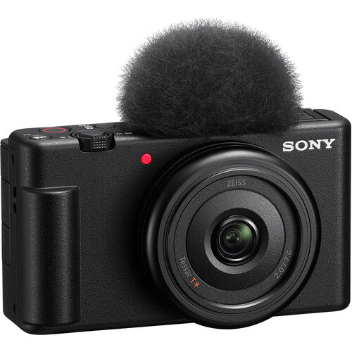 Sony ZV-1F Vlogging Camera with Directional Mic (Black)