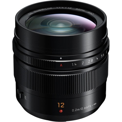 Panasonic Leica 12mm f/1.4 ASPH. Lens