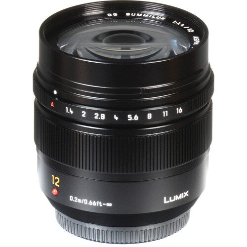 Panasonic Leica 12mm f/1.4 ASPH. Lens