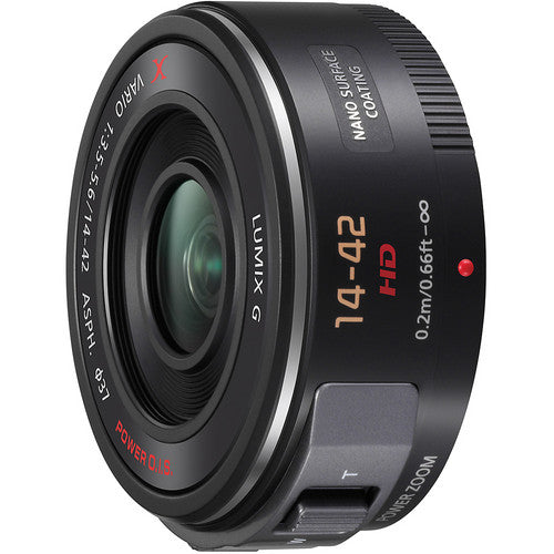 Panasonic Lumix G X Vario PZ 14-42mm Lens (Black)