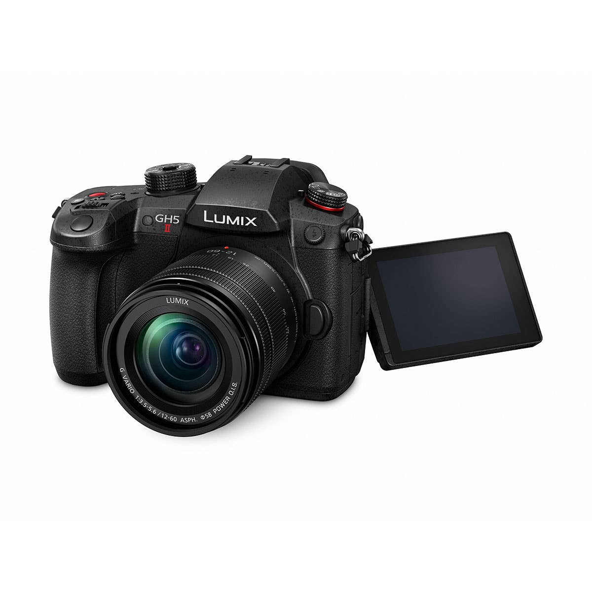 Panasonic Lumix GH5 M2 Mirrorless Camera with Lumix 12-60mm Lens