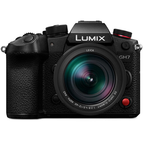 Panasonic LUMIX GH7 Mirrorless Camera with 12-60mm Leica Lens