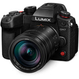 Panasonic LUMIX GH7 Mirrorless Camera with 12-60mm Leica Lens