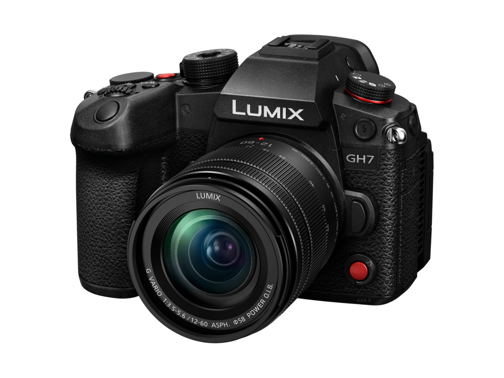 Panasonic LUMIX GH7 Mirrorless Camera with 12-60mm Lens