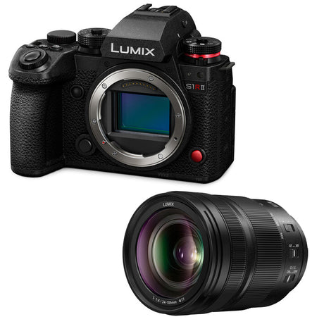 Panasonic LUMIX S1RII Hybrid Mirrorless Camera with 24-105mm Lens Kit