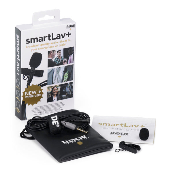 Rode SmartLav+ Lavalier Condenser Microphone for Smartphones