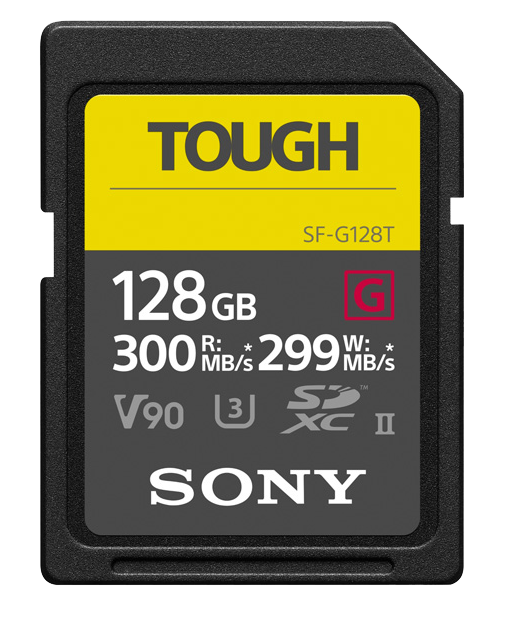 Sony 128GB SF-G Tough Series UHS-II SD Memory Card