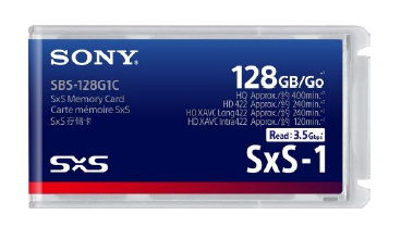 Sony 128GB SxS-1 G1C High Speed Memory Card