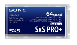 Sony 64 GB SxS PRO+ E Series Memory Card