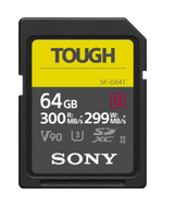 Sony 64GB SF-G Tough Series UHS-II SD Memory Card