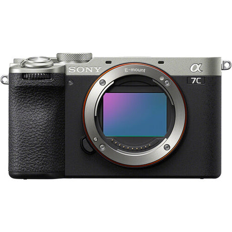 Sony Alpha 7C II Full-Frame Hybrid Camera in Silver