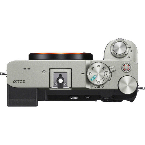 Sony Alpha 7C II Full-Frame Hybrid Camera in Silver