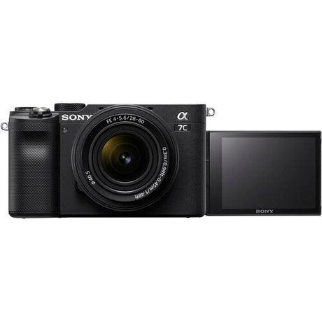 Sony Alpha a7C Mirrorless Digital Camera with 28-60mm Lens - Black