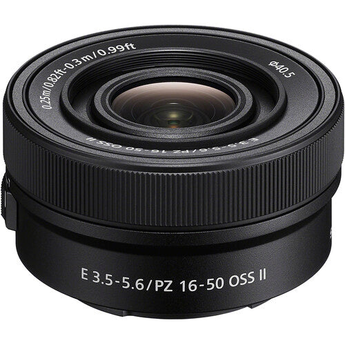 Sony E 16-50mm f/3.5-5.6 OSS II Lens in Black