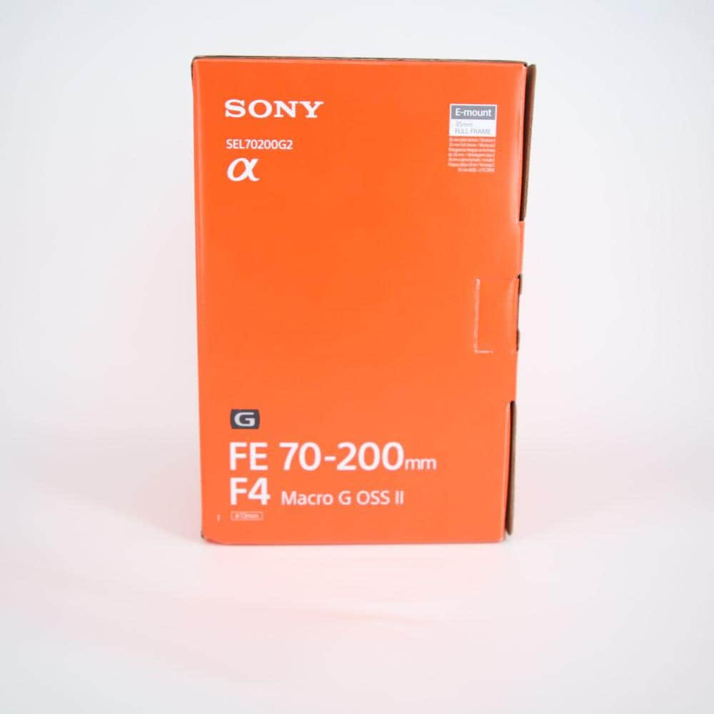 Sony FE 70-200mm F4 Macro G OSS II Lens (Open Box)