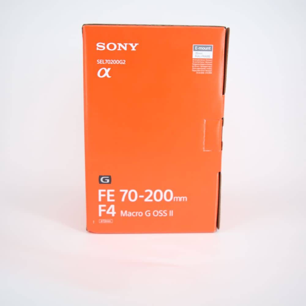 Sony FE 70-200mm F4 Macro G OSS II Lens (Open Box)