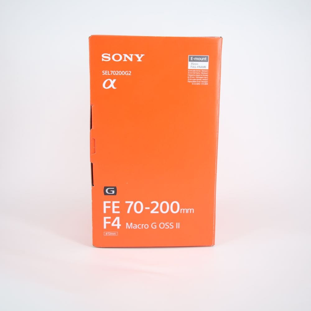 Sony FE 70-200mm F4 Macro G OSS II Lens (Open Box)