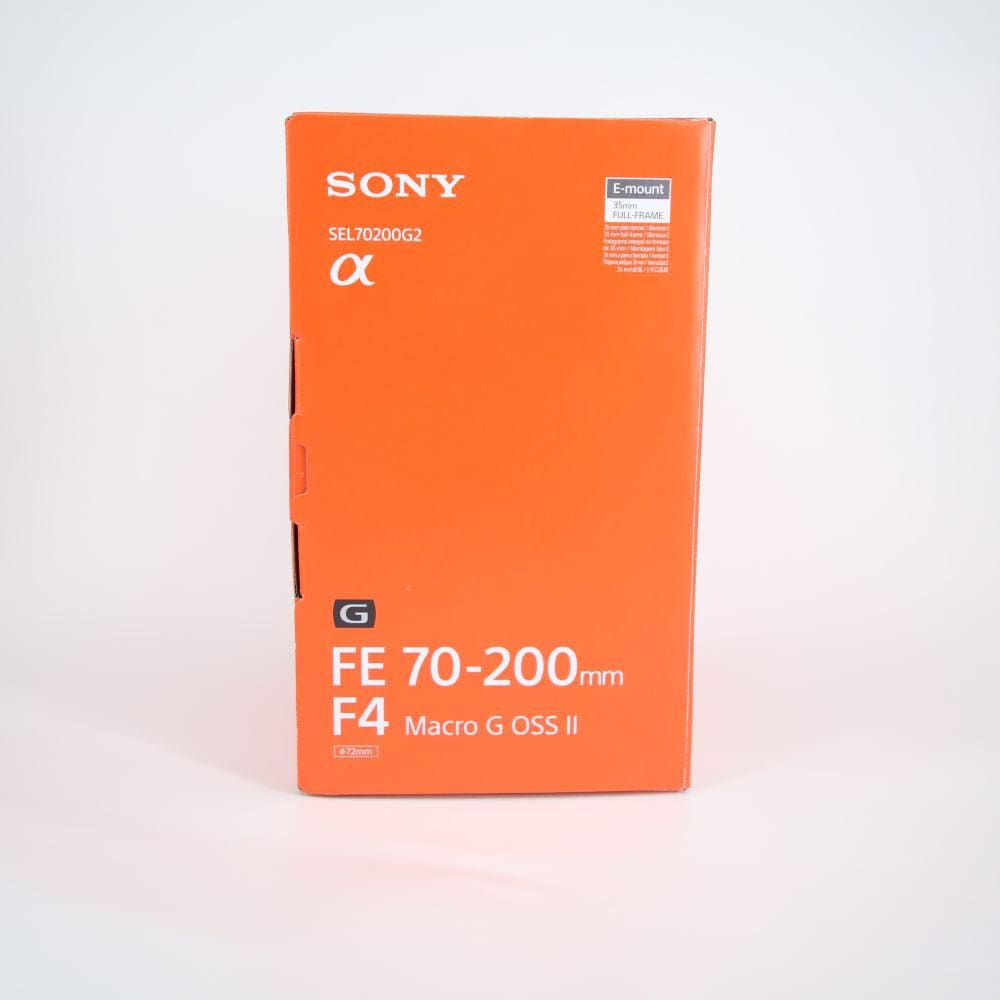 Sony FE 70-200mm F4 Macro G OSS II Lens (Open Box)