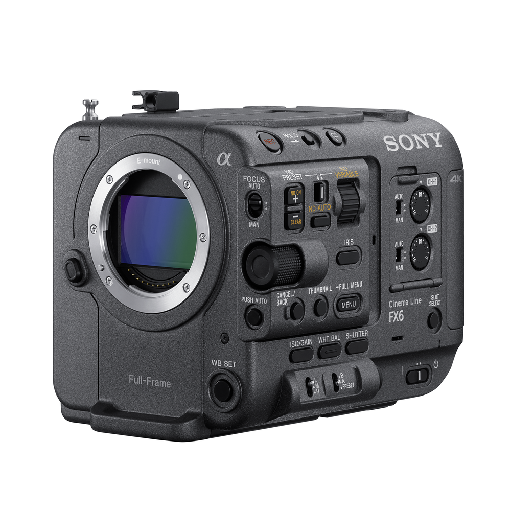 Sony FX6 Full Frame Cinema Camera Body