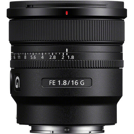 Sony SEL16F18G FE 16mm f/1.8 G Lens (Sony E-Mount)