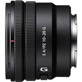 Sony SELP1020G E 10-20mm f/4 PZ G Lens