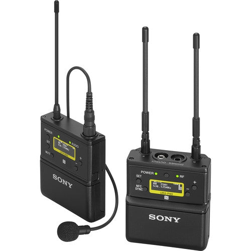 Sony UWPD21 Camera-Mount Wireless Lav Mic System 638-694 Mhz