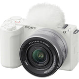 Sony ZV-E10 II Mirrorless Camera with 16-50mm Lens (White)