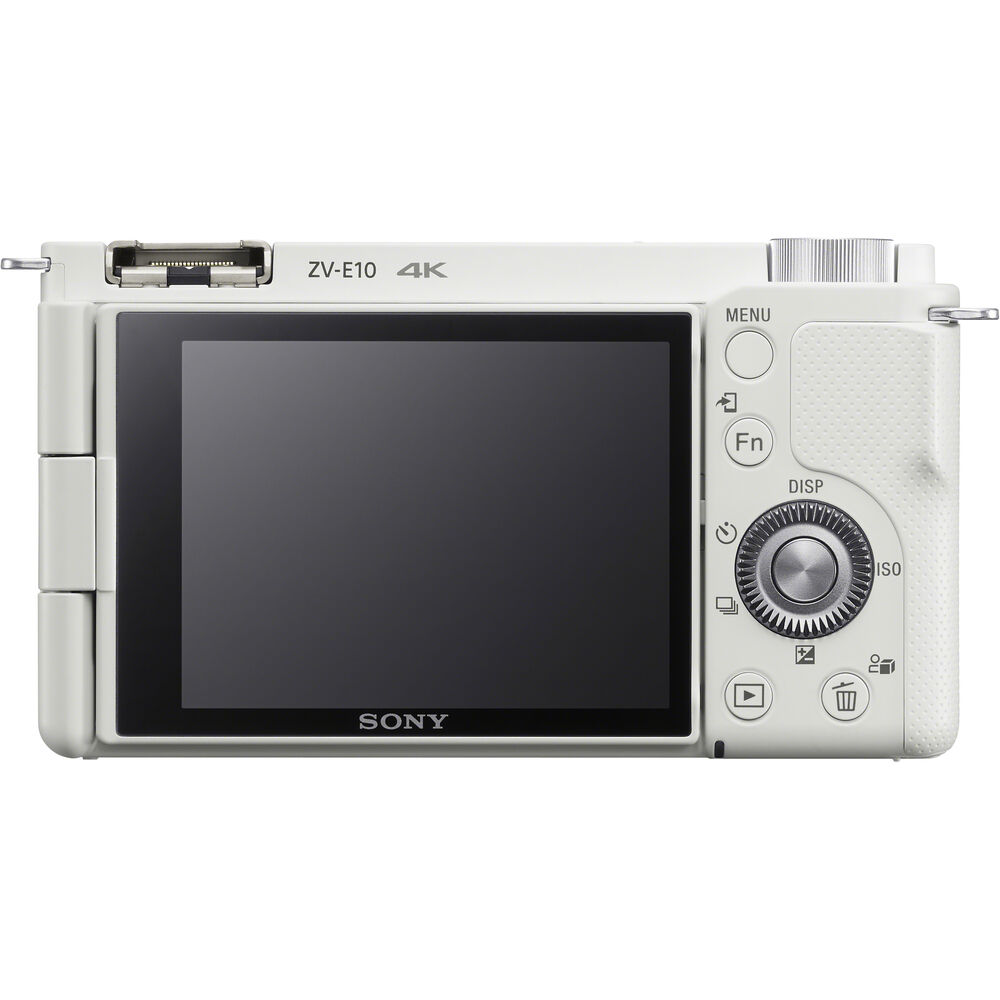 Sony ZV-E10 Mirrorless Camera Body Only in White