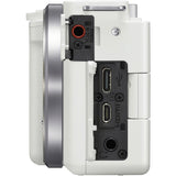 Sony ZV-E10 Mirrorless Camera Body Only in White