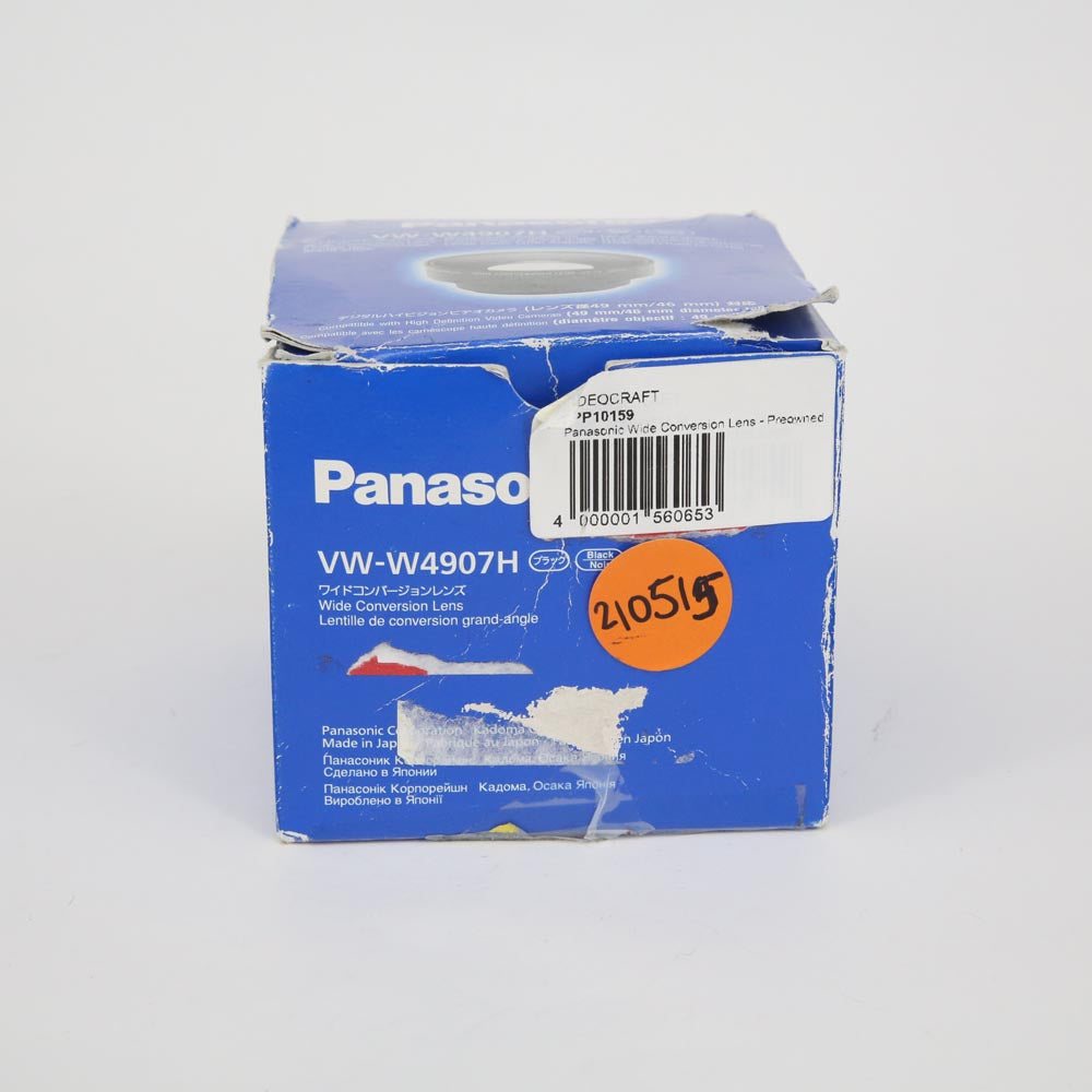 Panasonic W4907HGUK Wide Conversion Lens (Open Box)